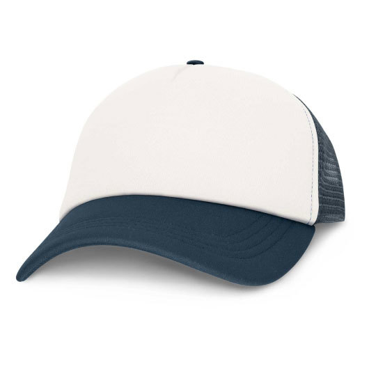 Newstead Trucker Caps White Navy